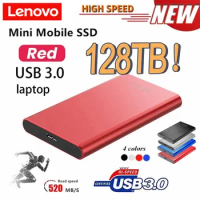 Lenovo Portable SSD 2TB 16TB 30TB High-Speed External Hard Drive Mass Storage USB3.0 Interface Memory Hard Drive for Laptops