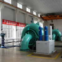 Renewable Hydroelectric Power Plants 300KW Water Generator of Low Water Head