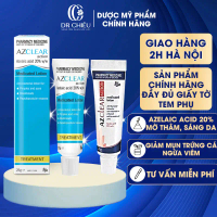 Kem mờ thâm Azclear 20% Azelaic acid giảm mụn, mờ thâm 25g