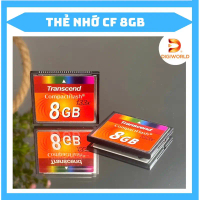 Thẻ nhớ CF 8GB Transcend 133x-Chuyên dụng cho Canon 5DII,7D, Nikon D300s, D700 (Quay phim/Chụp ảnh)-
