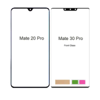 Touch Screen Panel for Huawei Mate 30 Pro,Mate 20 Pro,Front Glass Screen Outer Panel,Repair Parts