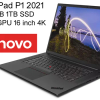 Top-end Lenovo Laptop ThinkPad P1 Hermit 2021 i9-11950H 32GB Ram 1TB SSD RTX A5000 16GB GDDR6 16 Inch 4K Backlit Screen