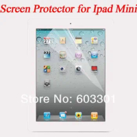 10pcs/lot screen Guard/Cover for iPad mini/Mini 2, Clear screen protector for iPad mini 1/2/3 screen film cover for ipad mini3