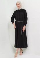 MFMW MFMW Zalsa Dress Gamis Hitam