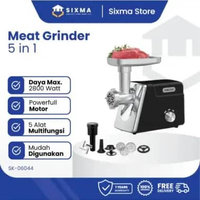Meat Grinder Penggiling Daging Mesin Giling Daging 5 in 1 Multifungsi Sixma SK-06044