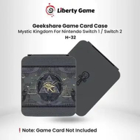 GeekShare Mystic Kingdom Game Card Case Tempat Kaset isi 12 Slot For Nintendo Switch H-32