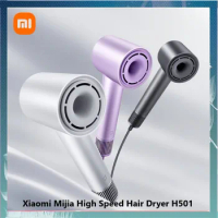 Xiaomi Mijia High Speed Hair Dryer H501 Dryers Wind Speed 62m/s 1600W 110000 Rpm Professional Hair Care Quick Drye Negative Ion