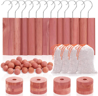 Homode Cedar Blocks for Clothes Storage Cedar Wood Chips and Balls for Closets and Drawers Fresh Sce