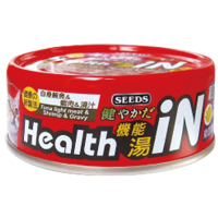 【Seeds 聖萊西】Health IN鮪魚澆汁機能湯罐-鮪魚+蝦肉(80gX24罐)