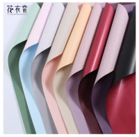 (20 LEMBAR) BICOLOR CELLOPHANE /wrapping paper/kertas kado/kertas bunga buket
