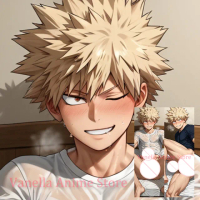 Dakimakura Bakugo Katsuki Anime Double Sided Print Body Pillow Cover Life Size Pillowcase .