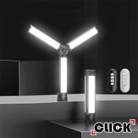 CLICK柯雷卡 美顏神器 LED攝影/直播 /補光棒 /三折式便攜補光燈