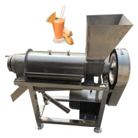 Stainless Steel Fruit Juicer Extractor Squeezer Commercial Screw Press Spiral Mango Apple Juice Making Squeezing Machine