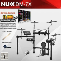 Drum Elektrik NUX DM7X / DM 7X / DM7 X / Electric Drum Black