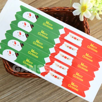 100pcs/lot Merry christmas series gift sticker Kawaii style seal stickers Cooking supplies Office packing label (ss-1342)