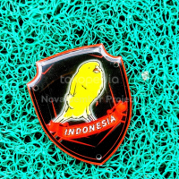 Emblem Sangkar 3D Premium Kenari