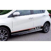 (Ready Stock ) S372# 2pc MG3 GT Car Side Body Vinyl Decals Sticker