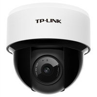 -TP-LINK TL-IPC43KP-4高清300萬雲臺PoE網路攝像機半球通話