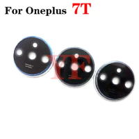 Back Camera Glass Lens With Frame For OnePlus 7 7t Pro 7Pro 7tpro Rear Back Camera Glass lens Cover with Adhesive Sticker