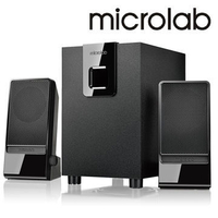 [NOVA成功3C]【Microlab】M-100 2.1多媒體喇叭-國民澎湃機  喔!看呢來
