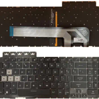 New Laptop US Keyboard For Asus TUF Gaming TUF766LI TUF766HC TUF766HCB Backlit