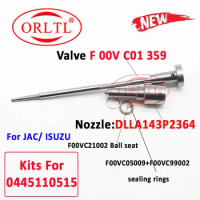 ORLTL Fuel Injector DLLA143P2364 Auto Parts 0433172364 Diesel Injector Valve F00VC01359 For ISUZU JMC 0445110515 Repair Kits