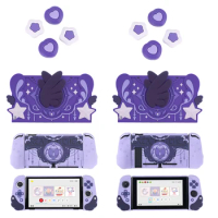 Star Wings TV Dock Charger Silicone Protector For Switch/NS Oled Hard Case Joy-Con Soft Hand Grip Shell Thumb Stick Cap Cover