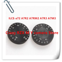 1PCS New Top Cover Mode Dial/Button For Sony ILCE-a72 A7R2 A7RM2 A7R3 A7M3 Camera repair parts