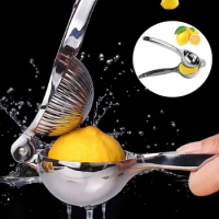 Manual Juicer Orange Lemon Clip Stainless Steel Household Fruit Juice Press Portable Squeezer Kitchen Tools Accessories