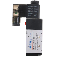 1PC với 5 Way 2 vị trí 14 ''van điện từ AirTAC 4v210-08 DC24V