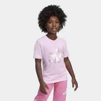 adidas Kids T-Shirts Lk L Ice Baju Anak True Pink [JI6680] 122