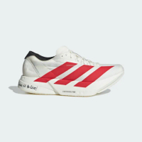 【adidas 愛迪達】慢跑鞋 男鞋 運動鞋 緩震 ADIZERO ADIOS PRO 4 M 白紅 JR6363