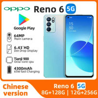 oppo Reno6 5G Android Unlocked 6.43 inch 12GB RAM 256GB ROM All Colours in Good Condition Original used phone