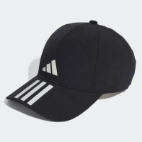 【adidas 愛迪達】帽子 棒球帽 運動帽 遮陽帽 黑 IC6520