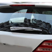 For Honda HRV Vezel HR-V 2014 - 2020 Car Accessories ABS Chrome Rear Window Wiper Arm Blade Cover Trim Molding Overlay