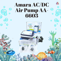 Pompa Udara Aquarium Amara AC/DC AA-6603 Power 2,8 Watt