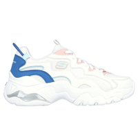 Skechers D'lites 3.0 Air [896254WBLP] 女 運動休閒鞋 厚底 緩衝 老爹鞋 白 藍