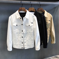 Ghsdsd (M-3XL) jaket denim lelaki berkualiti tinggi, jaket kasual berkualiti tinggi lelaki, jaket perkakasan lelaki jacket343435