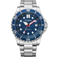 【CITIZEN 星辰】水鬼潛水型運動機械錶 男錶 畢業禮物(NJ0121-89L)