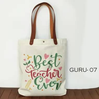 Totebag Souvenir Hari Guru Tas Canvas Hari Guru GURU-07