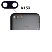 100Pcs/lot Back Main Camera Lens Glass Cover with Adhesive Sticker Tape For Xiaomi Mi A1 5X MiA1 Mi5X Replacement Parts