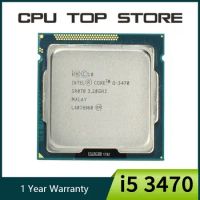 Used Core i5 3470 LGA 1155 Processor 3.20GHz 5GT/s 6MB L3 Socket 1155 Quad-Core CPU