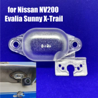 for Nissan NV200 Evalia Sunny X-Trail Sentra Serena Vanette Car Rear View Camera Bracket License Plate Light Housing