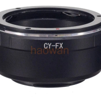 Contax Yashica CY C Y mount lens adapter ring to Fujifilm fuji FX X X-E2/X-E1/X-Pro1/X-M1/X-A2/X-A1/X-T1 xpro2 camera