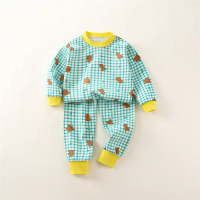 Bộ Đồ Ngủ, Dành Cho Bé Trai Và Bé Gái, Hàng Mới Về Năm 2025, Làm Bằng Cotton Nguyên Chất, Dài Tay, T