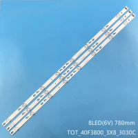 1/5/10KIT LED Backlight Strips For TCL LED40D2700B L40S4700FS 40f3800 TOT_40F3800_3X8_3030C_V1 Rulers Lanes 40HR330M08A2