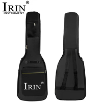 IRIN 600D Waterproof Guitar Case Double Strap Padded Guitar Bag Backpack Shoulder Strap Thickening Bag Electric Guitar Parts