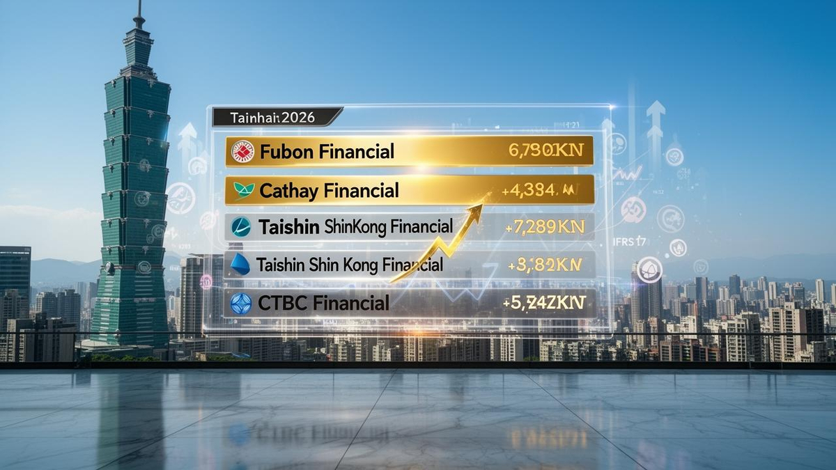 台湾の金融持ち株会社13社、上半期の純利益が4408億台湾ドルと過去最高