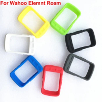 Bike Silicone Case &amp; Screen Protector Film for WAHOO ELEMNT ROAM GPS Computer Quality Case Sleeve for wahoo elemnt roam V1