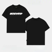Áo Thun  Cổ Tròn  Local brand in Phồng Hyper Logo Premium Cotton / Màu Đen Nam Menswear